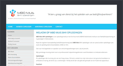 Desktop Screenshot of mbo-bhvopleiding.nl